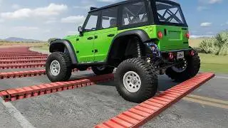 Can They Survive? Ultimate Suspension Test in BeamNG Drive #1