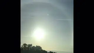 Rainbow around the sun @MTB_Leo