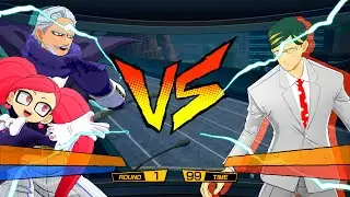 Gentle & La Brava vs Sir Nighteye - My Hero One's Justice 2