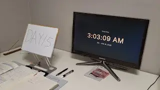 [3AM Experiment] Day 15 | Studying from 3:03 to 4:03