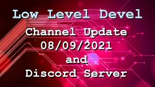 LLD - Channel Update and Discord Server