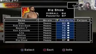 WWE SVR 07 RAW GM Mode Ep1 