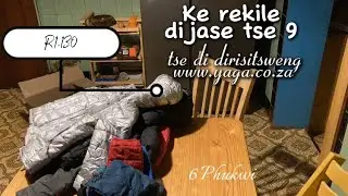 Ke rekile dijakete tsa bana sesolo ko Yaga #prelovedclothes
