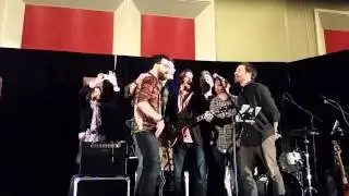 Jensen Ackles & Co. singing at Chicon 2014