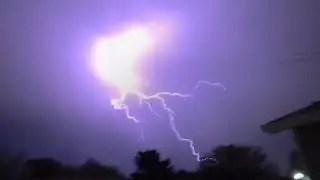 Incredible lightning storm passing over Salt Lake City, UT. 10/3/2025