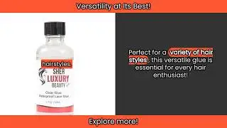 Transform Your Lace Wig Experience with Sher Luxury Beauty's Clear Lace Glue