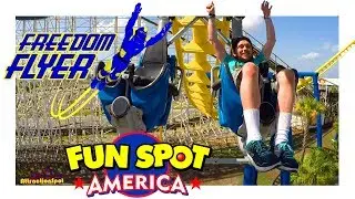 Freedom Flyer Riders Cam 60 FPS (HD) Fun Spot America Orlando