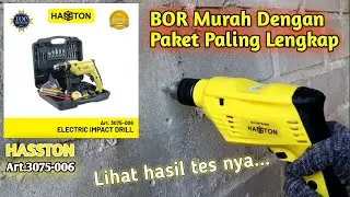 ini sih keren!! bor paket lengkap Bor Hasston Art 3075-006 - murah, lengkap, kuat lagi