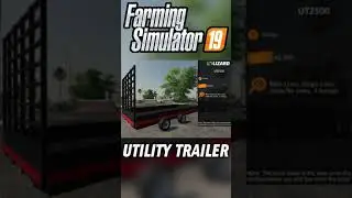 FS19 Utility Trailer!
