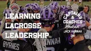 Coach Bill Tierney Hands off Leadership Lessons to Jack Hannah #lacrosse