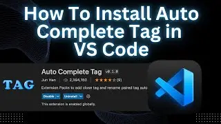 Master VS Code with Autocomplete Tag Extension