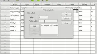 Using PSPP Syntax menu for NonParametric Tests