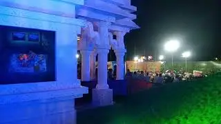# maa durga puja pandal@#