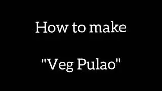 #Twistedbeauty #Food #Vegpulav !! How to make Veg Pulao....!!