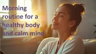 Morning routine for a healthy body and calm mind