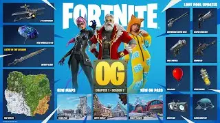 Fortnite OG Сезон 7 | Новый боевой пропуск, карта, оружие и т. д.