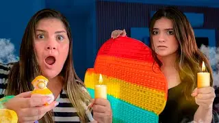 PROCURANDO FIDGET TOYS NO ESCURO * ESCONDI o ANDRÉ