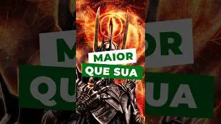 O Anel de Sauron é MAIOR que sua CABEÇA?!? #senhordosaneis #frodo #sauron #lotr #terramedia #filmes