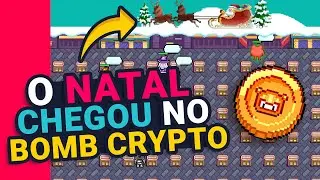 BOMB CRYPTO - Tema de Natal e Mudan&ccedil;a no Saque das Bcoins