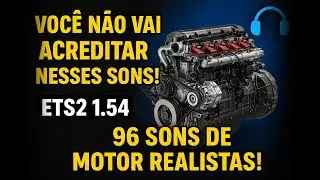 YOU WON'T BELIEVE THESE SOUNDS! ETS2 1.54 WITH 96 DIFFERENT ENGINES!
