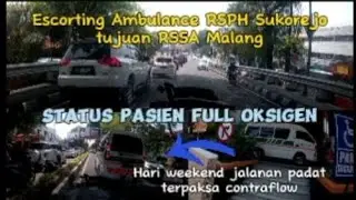Escorting Ambulance , Ambulance bar-bar pasuruan #shorts #shortvideo