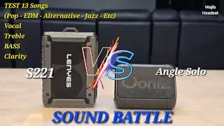 OontZ Angle Solo Vs Lenyes S221 | Sound Battle Bluetooth Speaker Mini Portable