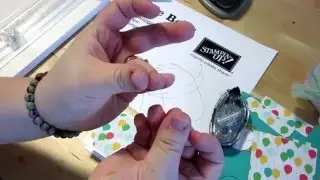 Stampin' Up: 3x3 cards and box