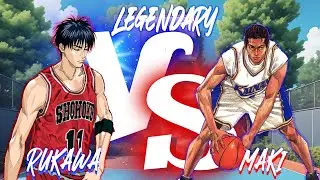 SEA RANKED | LEGENDARY RUKAWA VS LEGENDARY MAKI - SLAMDUNK MOBILE