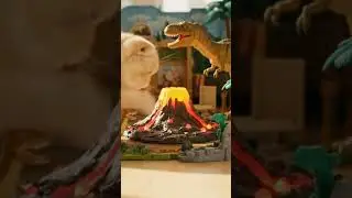Big Fluffy Cats vs Moving Toy Miniatures #shorts #shortvideo #cat #catvideos #catlovers
