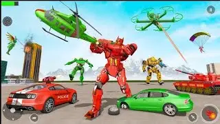 Police tank robot game ANDROID GAMEPLAY #fight #robotsimulator # robot game 