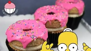 Jelly Donut Cupcakes AND Cinnamon Spice Cake Recipe by Cupcake Addiction