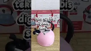 Cypruz Teko bersiul kapasitas 2.5 liter bahan stainless #elvarette #cypruz #tekosiul #dapur #masak