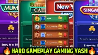 🔥 Hard Gameplay Gaming Yash 🔥 Carrom pool Gaming Yash 🎉 Mumbai To Singapore Table 🔥🎉