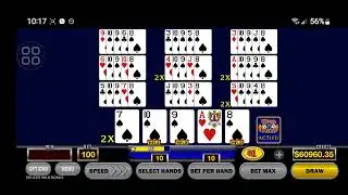 Ultimate X Video Poker Deuces Wild Bonus 