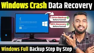 How To Recover Data From Corrupted Windows 11 | C Drive Data Recovery | Windows Crash Data Recovery
