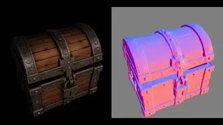 Medieval Treasure Chest 3D Model
