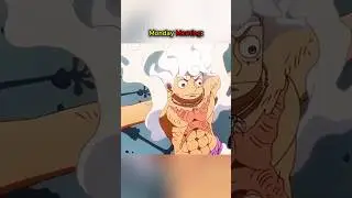 Sunday vs Monday be like... 💀😭 #onepiece