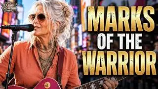 SARAH THOMSON Moves The World With An Epic Hard Rock Anthem 'MARKS OF THE WARRIOR' | 80s Rock Ballad