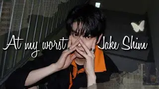JAKE ENHYPEN FMV 'At My Worst' - Pink Sweat$ || 제이크 jake boyfriend material 🍊