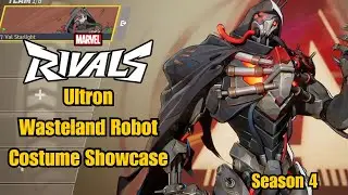 Ultron | Wasteland Robot Costume Showcase | Marvel Rivals Season 4 Early Access