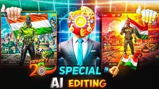 ✨How To Edit Republic Day Special Gaming Poster😎🥶26 January special free fire Edit with Pal's Gaming