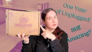 Has it really been a year already?  April Adult Unplugged Book Box plus my one year review