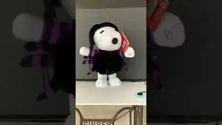 Cutest dancing Snoopy switch adapted plush toy. AdaptedCreations on Etsy