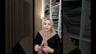 HIJAB  INSTAN GESPER MOTIF INSTAN KERUDUNG MUSLIMAH