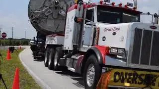 How Space X transported the falcon 9