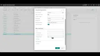 Бюджетные основные средства в Business Central