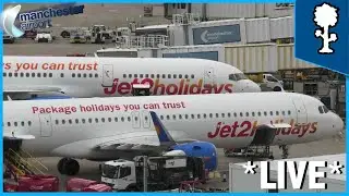 ⭐️(MEMBERS ONLY SHOW) Planespotting at Manchester Airport GROUND OPS!