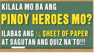 Philippine History Quiz: How Well Do You Know Our Bayani? Test Your Knowledge!