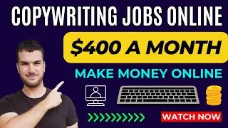 Make Money Online With Copywriting Jobs - Remote Jobs From Home