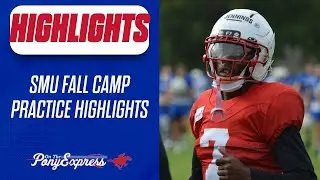 SMU Fall Camp Day Eight highlights